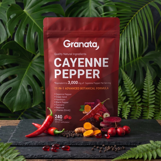 Granata Cayenne Pepper Softgels